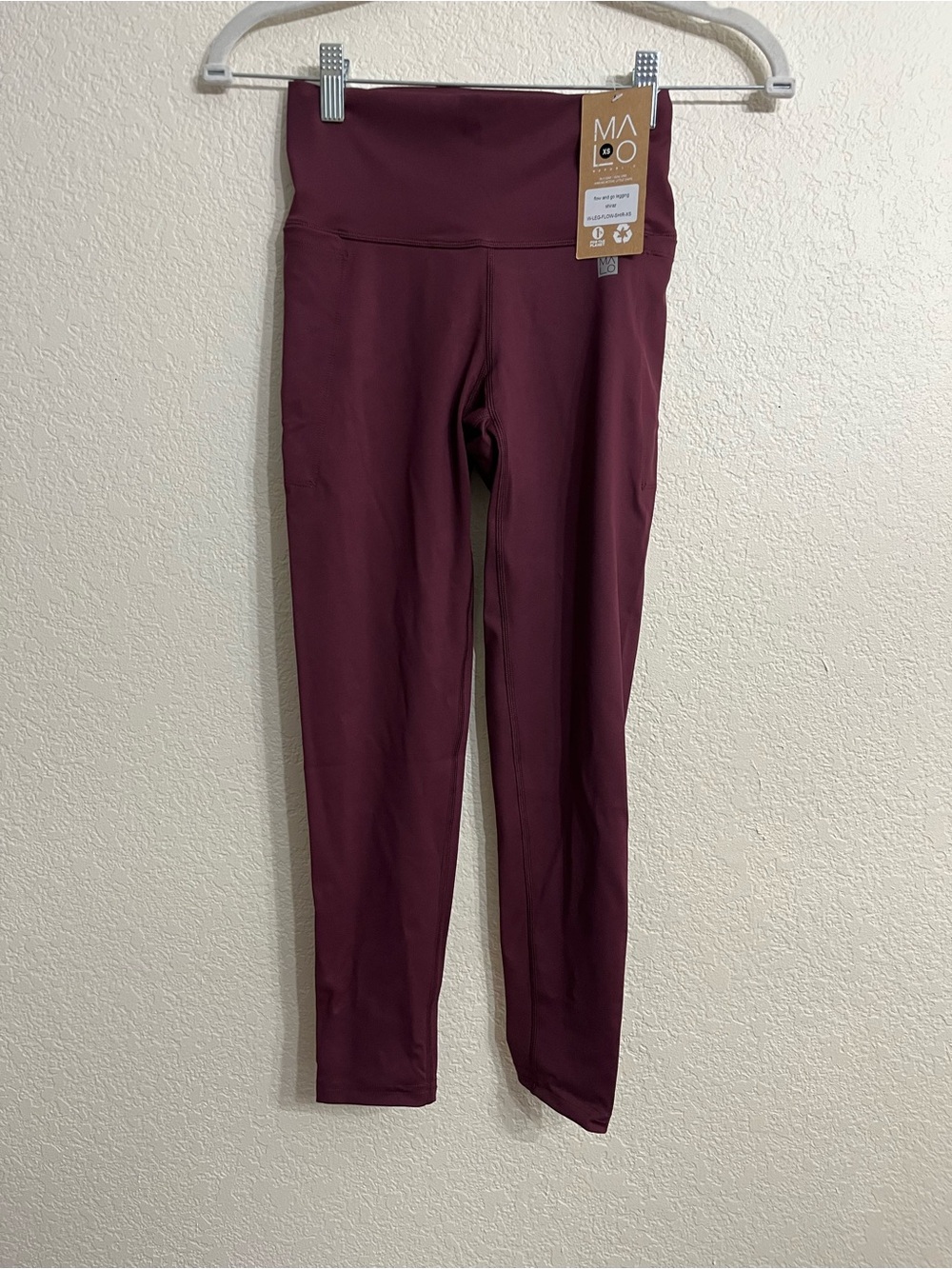 Malo Flow & Go Legging in Shiraz Plum